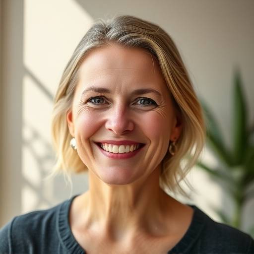 Portrett av Astrid Olsen, en fornøyd student